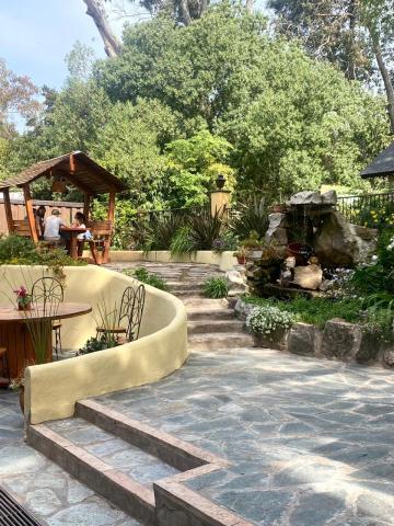 Outdoor Seating back patio.